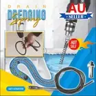 1M Drain Dredging Spring Sink Cleaner Sewer Dredging Tool Kitchen Drain 20PB