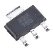 DiodesZetex INTELLIGENT POWER SWITCHES 5Pcs 1.4A 60V Low Side 1-Output 3-Pin+Tab