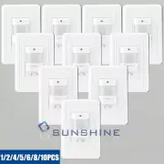 Automatic PIR Occupancy Vacancy Motion Sensor Light Switch Auto On/Off Infrared