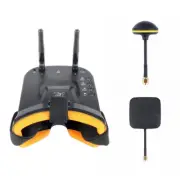 Mini FPV Goggles Antenna Panel 5.8G 40CH Built-in 3.7V for Racing Drone Models