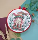 DIY Cross-Stitch Kit Elf Dreamer Needlepoint Craft Kit Stitching Art Gift