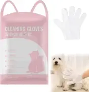 Howls Your Day Dog Cleaning Gloves, HowlsYourDay Disposable Pet Cleaning Gloves