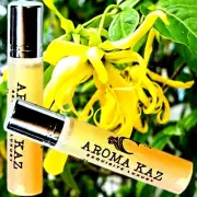 Patchouli & Ylang Ylang Perfume Roll-On Fragrance Oil Luxury Vegan/Cruelty-Free