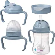 Bottle to Cup Transition Value Pack, Ocean, 240 Ml Capacity (Pack of 4)
