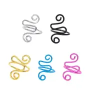 Adjustable Crochet Tension Rings for Finger Yarn Guide Rings Crochet Accessories