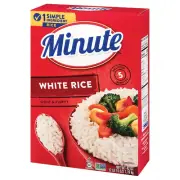 White Rice, Instant White Rice for Quick Dinner Meals, 42-Ounce Box