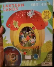 Bright Stripes Lantern Lands FOREST FESTIVAL Make A Light Up Paper Lantern!