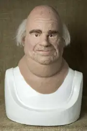 Realistic Hand Made Silicone Mask "Fat Fred" The Masker, Realistic, Old Man