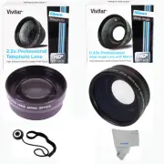 PRO WIDE ANGLE + MACRO + 2.2X TELEPHOTO LENS FOR SONY ALPHA NEX-7 NEX-F3 A3000