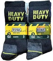 [ACE SOCKS] 6 Prs 11-14 MENS EXTRA THICK COTTON WORK SOCKS TRADIE Heavy Duty Boot Cushion MEN