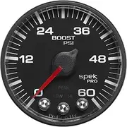 Pro Parts P304328 Spek-Pro 2-1/16" Electric Boost Gauge (0-60 PSI, 52.4mm)