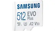 Samsung 512GB EVO Plus Micro SDXC Memory Card with Adaptor - 130MB/s
