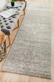 Rug Culture Evoke 256 Grey Runner Rug