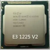 在飛比找蝦皮購物優惠-英特爾 Caron E3 1225v2 CPU 相當於 I5