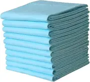 Ipetboom 10pcs Pets Pad Puppy Pee Pad Non-woven Fabric Blue