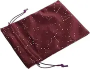 Vaguelly Nordic Style Star Card Bag Travel Sack Drawstring Jewelry Coin Pouches for Storage Organizer