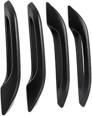 Baceyong 4x Car Door Handle Sticker Trims, Compatible with Tes1a Model 3/Y 2017-2023, Matte Black