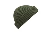Beechfield Unisex Adult Harbour Fisherman Beanie (Olive) (One Size)
