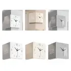 Double Sided Modern Wall Clock Ornament for Living Room Farmhouse Classroom