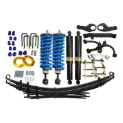 4"+3" Lift Kit Complete Strut Raw Leaf Diff Drop Arm for Mitsubishi Triton MQ