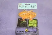 SOFT SPOKEN " THE PUMPKIN PATCH " 4 - DRESSED UP STICKERS SS-76