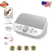 Compact White Noise Sleep Machine with Adjustable Volume & 28 Soothing Sounds