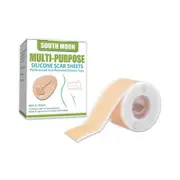 Silicone Scar Sheets, Silicone Scar Tape 4 x 150 cm, Reusable and Effective Scar Removal Sheets, Silicone Scar Removal Sheets