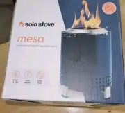 NEW IN BOX - Solo Stove Mesa Tabletop Fire Pit Low Smoke Outdoor Blue