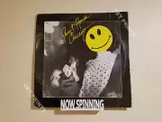 Now Spinning Vinyl Record Wall Mount Display Shelf, Record Storage, White