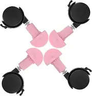 4 Pcs Cat Cage Wheels Swivel Casters for Pet Transport Durable and Secure Replacement Wheels for Dog Cat Carrier Cages and Furniture Easy to Assemble Stable Support