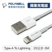 在飛比找樂天市場購物網優惠-【Fun心玩】POLYWELL Type-A Lightni