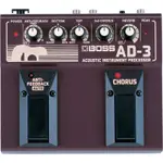 『放輕鬆樂器』 全館免運費 BOSS AD-3 ACOUSTIC INSTRUMENT PROCESSOR