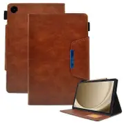 Compatible For Samsung Galaxy Tab A9+ X210 / X215 / X216B Leather Case Stand Tablet Cover Wake / Sleep Enabled Brown
