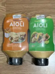 Pack of 2 CULINARY TREASURES AIOLI CHIPOTLE & JALAPENO LIME DIPPING SAUCE SPREAD