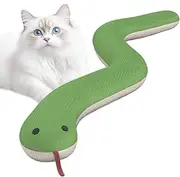 Snake Plush Cat Toy, Cat Mast Snake Toy | Plush Snake Shaped Pet Kitten, Small Medium Large Cats Pulling Realistic Biting Animal for