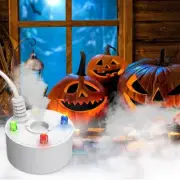 Splashproof Mist Maker Fogger Mini Ultrasonic Fog Machine USB Mist Maker