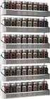 Bextsware 2 Pack Spice Rack Organizer, 3 Tier Counter-Top Stand or Wall Mounted