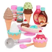 Play Circle by Battat – Sweet Treats Ice Cream Parlour – 21-piece Pretend