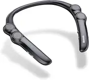 Portable Bluetooth Speakers, BBH-929s Pro Neckband Bluetooth Speakers with Built-in TF Memory Card, Wireless Wearable Speaker CVC 8.0 Noise Cancelling 3D Sound Personal Sport Speaker with Mic(Black)