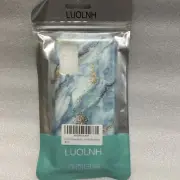Galaxy S20 Plus Phone Cover Case Blue & White Abstract Marble Phone case