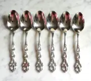 Chandelier Oneida Community Stainless 6 inch Set of 6 Teaspoons