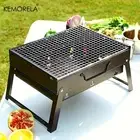 Portable Charcoal BBQ Grill, Mini BBQ Tool Kit