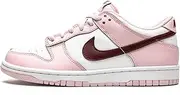 [Nike] Dunk Low Grade School Pink Foam Limited CW1590-601 (7, Numeric_7)