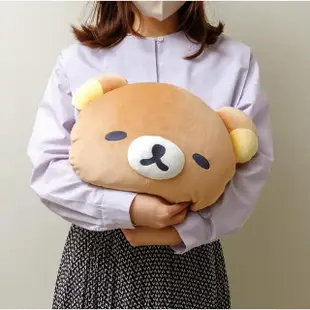 【San-X】拉拉熊 懶懶熊 打瞌睡系列 大福娃娃 棉柔造型靠墊 抱枕 一起入睡吧 拉拉熊