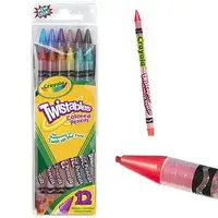 在飛比找誠品線上優惠-Crayola旋轉彩色鉛筆/12色