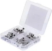 VINTORKY 60Pcs Sanding Bands for Nail Drill Coarse Fine Manicure Supplies Durable Mandrel Bits for Gel Nail Polish Removal and Shaping