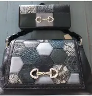 Brighton Meadow Blues Off the Grid Flap Bag & Rockmore Wallet NWT Cottage Core