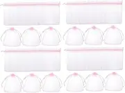 TINEASUR 100pcs Organza Drawstring Present Bags for Showers Parties Treats Storage Pouches for Jewelry Candies and Elegant Design Easy to Open Close