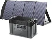 [ALLPOWERS] Portable Power Station S2000Pro 1451Wh 2400W With 200W Solar Panel, Solar Generator MPPT w/ 4 AC Outlets, 2700W AC+DC, UPS Backup for Outdoor RV Camping Home Use Emergency, 0-100% in 1.5hrs