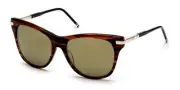Authentic THOM BROWNE TB 506 B-WLT-GLD Sunglasses Walnut 12k Gold *NEW* 56mm
